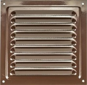 Решетка металлическая 250x250 коричневая РМ2525кор Решетка металлическая 250x250 коричневая РМ2525кор