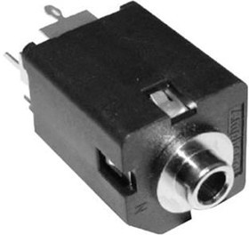 ACJS-NV35-5, Phone Connectors VERT CHASIS CONN PLSTC MNT Needle CNT