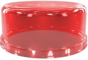 FLS-C80-353-000, DOME COVER, LUMINAIRE, 80MMX35MM, RED FLS-C80-353-000, DOME COVER, LUMINAIRE, 80MMX35MM, RED