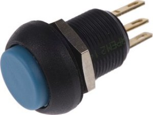 IMP7Z412UL, Apem Push Button Switch, Momentary, Panel Mount, 13.6mm Cutout, SPDT, 24V dc, IP67 IMP7Z412UL, Apem Push Button Switch, Momentary, Panel Mount, 13.6mm Cutout, SPDT, 24V dc, IP67