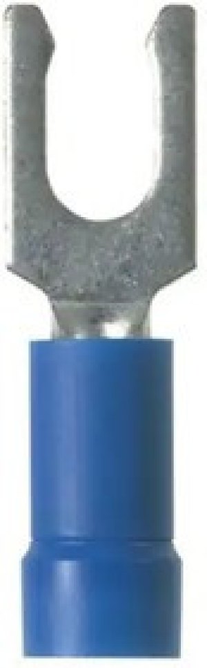 PV14-8LF-C, TERMINAL, FORK, #8, 18-14AWG, BLU PV14-8LF-C, TERMINAL, FORK, #8, 18-14AWG, BLU