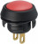 30-101, Pushbutton Switches PushBtn Switch SPST N.O. snap-in Red Btn