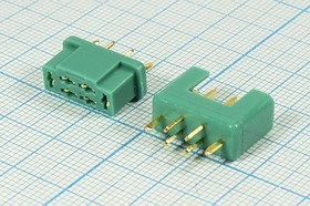 Разъем питания MPX вилка-розетка, шаг P2.5, монтаж на плату/на кабель, [MPX M/F SET], 6P