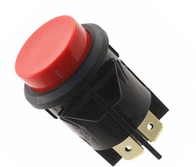 C7001AFBR, Pushbutton Switches SPST Push Button Switch Red