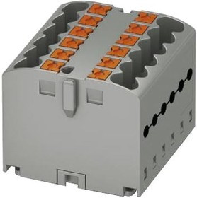 3273286, DIN Rail Terminal Blocks PTFIX 12X2,5 GY 2.5mm2 slf-assmb MNT