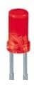 WP424IDT, Standard LEDs - Through Hole 3mm FLAT TOP RED DIF