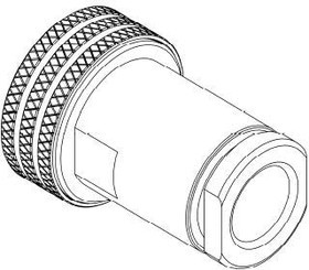 R183010007, RF Connectors / Coaxial Connectors 4.3-10 / STRAIGHT PLUG PUSH PULL CLAMP TYPE CABLE 10+11/50 S+D