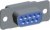 1757820-1, D-Sub MIL Spec Connectors RECP 9P SERIES 109