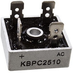 KBPC2510, выпрямительный диодный мост, 1000В, 25А (KBPC) = MB2510