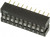 A6E-0104, Переключатель DIP-SWITCH, Кол-во секций 10, ON-OFF, Шаг 2,54мм