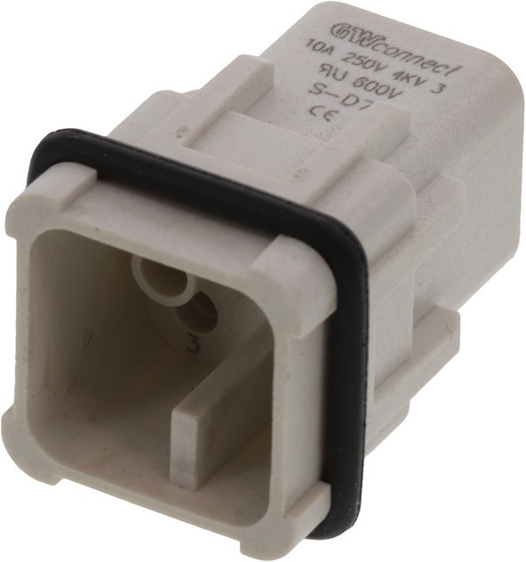 936010079, Разъем S-D, 21x21, тип 3A. Вставка для обжимных контактов, серого цвета. 7+земля. Вилка. 10А/250В. / 936010079 (7107.4101.0) 936010079, Разъем S-D, 21x21, тип 3A. Вставка для обжимных контактов, серого цвета. 7+земля. Вилка. 10А/250В. / 936010079 (7107.4101.0)