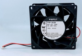 Вентилятор papst TYP 8124 24v 2.8w 80x35 2pin