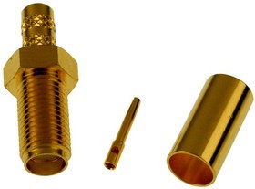 132197, RF Connectors / Coaxial Connectors SMA STRAIGHT CRIMP JACK RG-223, 142