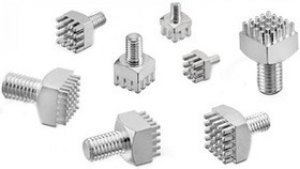 PCB terminal, 16 pole, pitch 2.54 mm, 180 A, press-fit, metal, 7461383 PCB terminal, 16 pole, pitch 2.54 mm, 180 A, press-fit, metal, 7461383