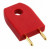 D3086-99, Circuit Board Hardware - PCB SHORTING LINK PLUG RED INSULATED