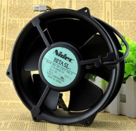 Вентилятор Nidec BKV 301216/77 D17L-24PS3 02 170x50 с ушами 190x50 24V 1.4A 4pin