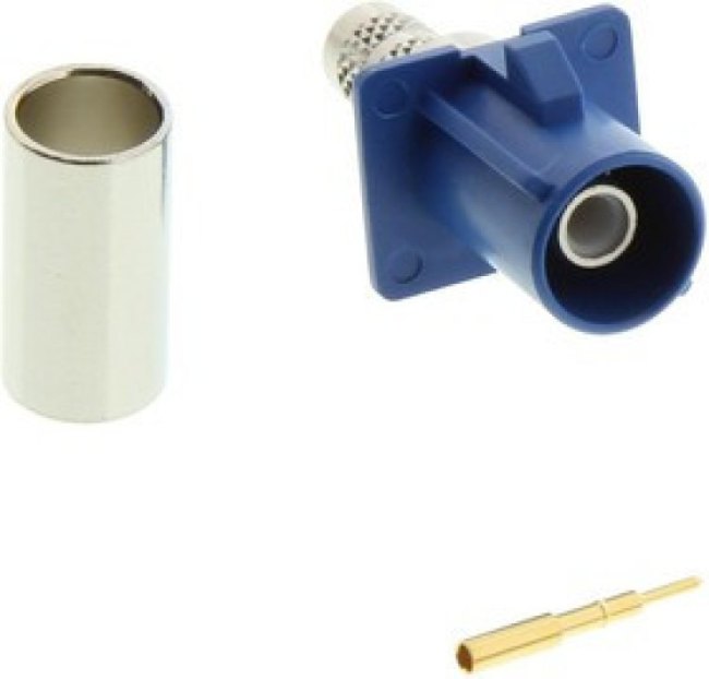 FA1-NCSP-C04-1, RF COAXIAL, FAKRA PLUG, 50 OHM, CABLE