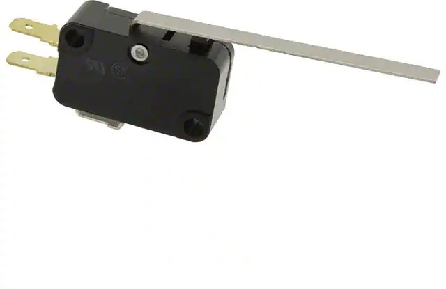 V-10G3-1C25-K, Switch Snap Action N.O./N.C. SPDT Long Hinge Lever 10A 250VAC 250VDC 248.57VA 0.69N Screw Mount Quick Connect