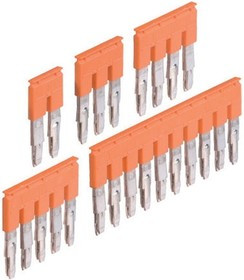 Перемычка JB8-10 для клемм ZS10(ZK6)/8 на 10 полюсов, 57А, оранж. Перемычка JB8-10 для клемм ZS10(ZK6)/8 на 10 полюсов, 57А, оранж.