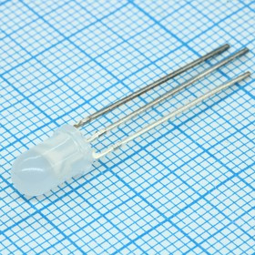 FYL-5019UEUGW, Светодиод 5мм, оранжевый/зеленый, 630/574нм, 190/130 мКд, 60°