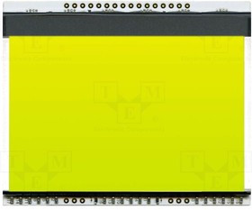 EA LED78x64-G, LED Backlighting Yellow-Green For DOG-XL Series