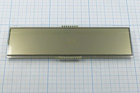 Индикатор ЖК 6 рязрядный, 145x45мм, калькулятор, цифровой-мнемонический; №6108 жки 6 \\145x 45\калькулятор\цифр- мнемон\GP-458P\