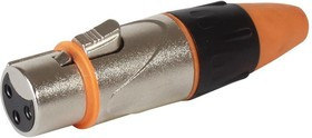 27-10286, Female XLR 3-Pin Connector - Waterproof IP65