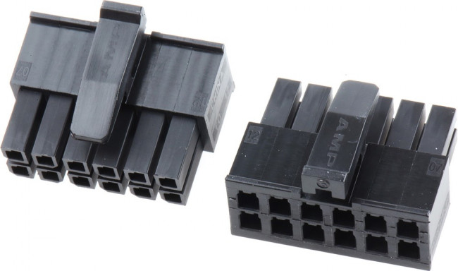 1-794617-2, Pin &amp; Socket Connectors RECPT DUAL ROW 12P