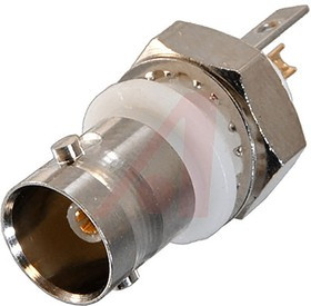 CPAD520, Connectors, jack Panel Mount BNC Connector, 50, Solder Termination, Straight Body