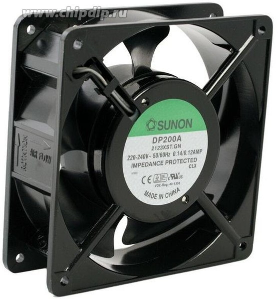 Вентилятор Sunon DP200A 2123XST 120x120x38 0.14A 220-240V