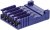 281786-5, AMPMODU HE14 Female Connector Housing, 2.54mm Pitch, 5 Way, 1 Row 281786-5, AMPMODU HE14 Female Connector Housing, 2.54mm Pitch, 5 Way, 1 Row