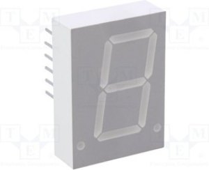 HDSP-N103, Дисплей: LED, 7-сегментный, 20мм, 0,8", II.зн: 1, красный, катод HDSP-N103, Дисплей: LED, 7-сегментный, 20мм, 0,8", II.зн: 1, красный, катод
