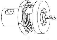 031-4237-1000, RF Connectors / Coaxial Connectors BNC(F) REAR MNT HERMETIC RECPT