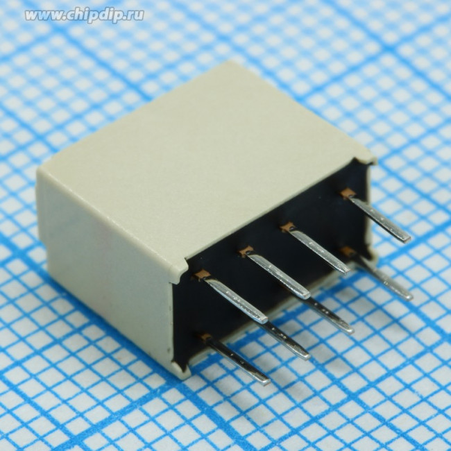 FTR-B4CB4.5Z, Реле: электромагнитное, DPDT, Uобмотки: 4,5ВDC, 0,3A/125ВAC, 2А