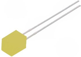 LL-553YD1E-2Y, LED; square; 5x5mm; yellow; 7?15mcd; 146°; Front: flat; 20mA