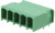 1804823, Pluggable Terminal Blocks 5 Pos 7.62mm pitch Through Hole Header