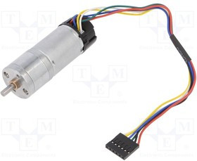 4847, Двигатель DC, с энкодером,с редуктором, Medium Power, 12ВDC