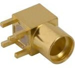 262105-11, MMCX Right Angle PCB Jack Through Hole 50 Ohm 262105-11, MMCX Right Angle PCB Jack Through Hole 50 Ohm