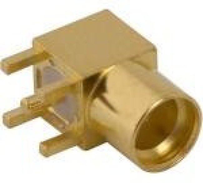 262105-11, MMCX Right Angle PCB Jack Through Hole 50 Ohm 262105-11, MMCX Right Angle PCB Jack Through Hole 50 Ohm