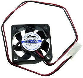 KF0410S1H-R, вентилятор 12В 40х40х10мм подшипник скольжения