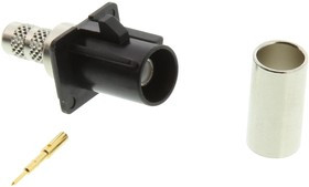 FA1-NASP-C04-1, RF Connectors / Coaxial Connectors MALE RG58 141 ST FAKRA SMB