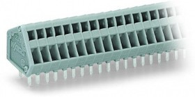 233-116, Клеммная колодка 160В 16-полюсная Серая