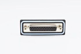 HDF-R44-213L011, HDF 44 Way Right Angle Solder D-sub Connector Socket, 2.29mm Pitch, with 4-40 Screw Locks HDF-R44-213L011, HDF 44 Way Right Angle Solder D-sub Connector Socket, 2.29mm Pitch, with 4-40 Screw Locks