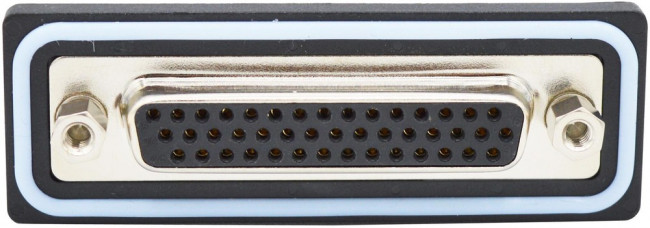 HDF-R44-213L011, HDF 44 Way Right Angle Solder D-sub Connector Socket, 2.29mm Pitch, with 4-40 Screw Locks HDF-R44-213L011, HDF 44 Way Right Angle Solder D-sub Connector Socket, 2.29mm Pitch, with 4-40 Screw Locks