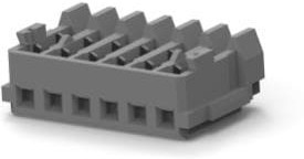 353293-6, 6-Way IDC Connector Socket for Cable Mount, 1-Row