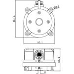 Дифференциальное реле перепада давления воздуха LF32-05, 50-500 Па, F0000011054 Дифференциальное реле перепада давления воздуха LF32-05, 50-500 Па, F0000011054