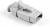 ATM06-3S-SR01GY, Conn Housing PL 3 POS Crimp ST Cable Mount Gray