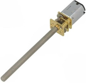 FIT0491, Двигатель DC, с редуктором, 6ВDC, 100 1, Двусторон.вал нет, 200мА