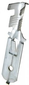 928962-2, Клемма ножевая вилка 6.35мм неизол.пр.1-2.5мм²
