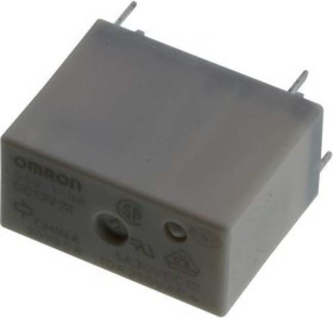 G5Q-1-HA DC12, POWER RELAY, SPDT, 12VDC, 10A, THT
